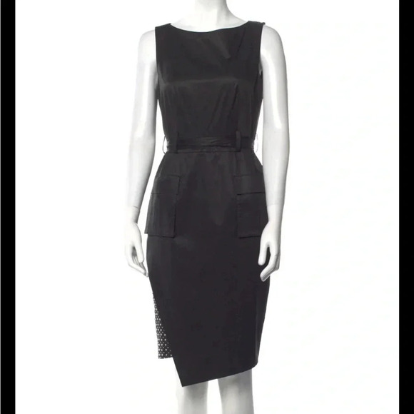 Thomas Wylde black studded carnivore thorn midi dress - Picture 1 of 11